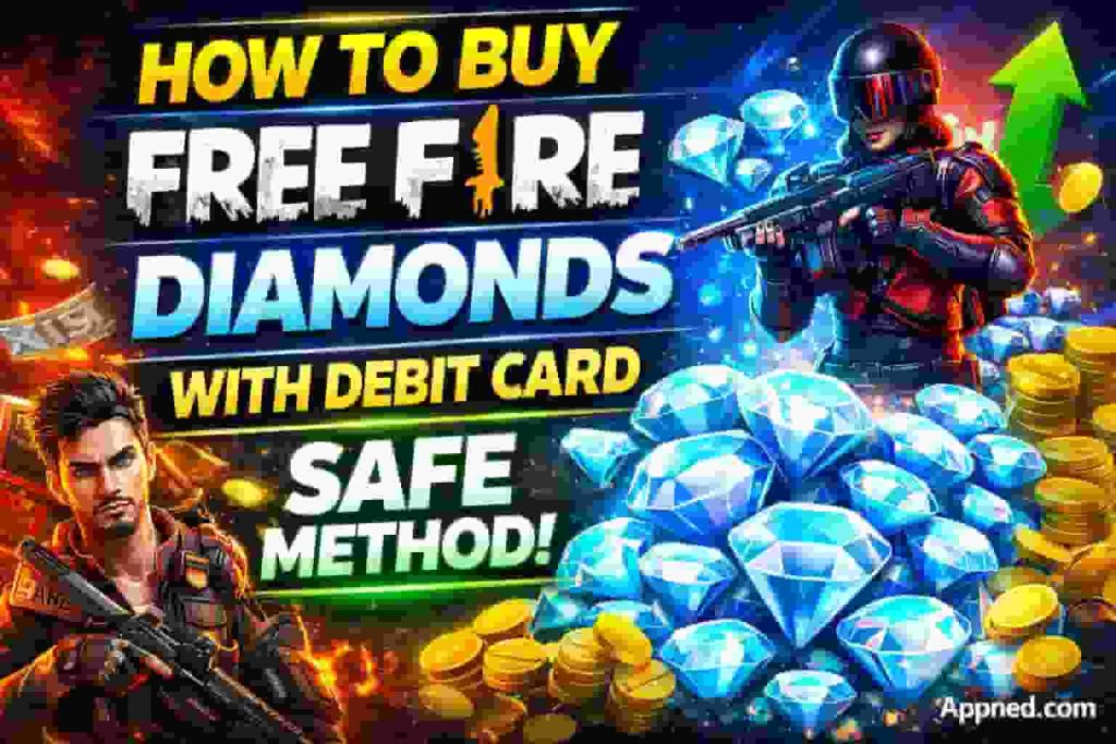 how to buy free fire diamonds with debit card (safe method)